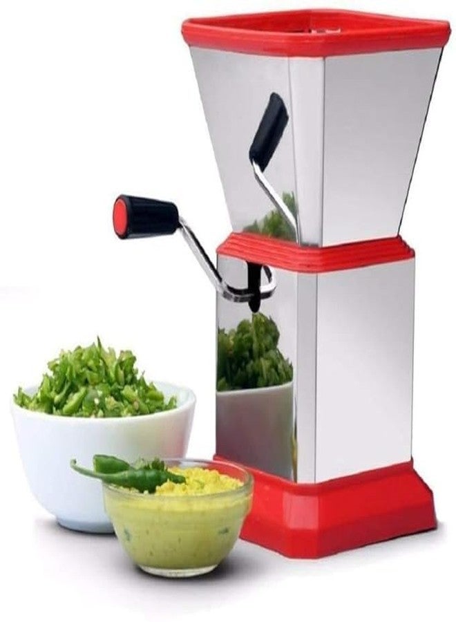 DGOOLS Onion, Chilly, Dry Fruit & Vegetable Cutter Chopper(1Pc,Multicolour) - Image 4